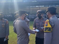Berulang tahun di bulan Agustus, AKBP Wiwit Berbagi Kebahagiaan Bersama 44 Anggota Polresta Mojokerto Kota