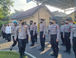Apel Jam Pimpinan, Kapolresta Mojokerto: Bekerjalah dengan Baik dan Jangan Sakiti Hati Masyarakat