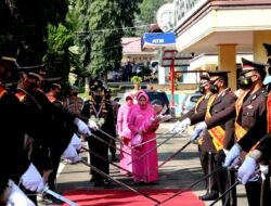 AKBP Bunyamin dan 3 Personel Polres Tanggamus Purnabhakti