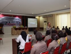 Kapolresta Bandar Lampung Tatap Muka dengan Polwan