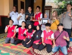 Kapolsek Jabung Hadiri Perpisahan Mahasiswa KKN Universitas Lampung