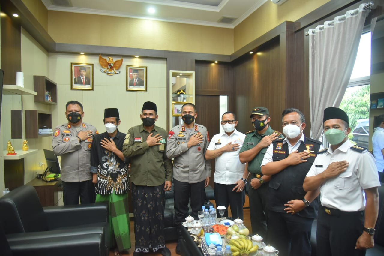 Kapolda Lampung bersama Pejabat Utama, kunjungi Polres Mesuji
