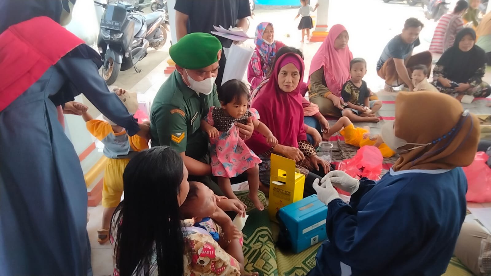 Koramil 0815/12 Ngoro Turunkan Angka Stunting