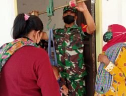 Turunkan Angka Stunting, Babinsa Koramil 0815/16 Pacet Berperan Aktif Kawal BIAN