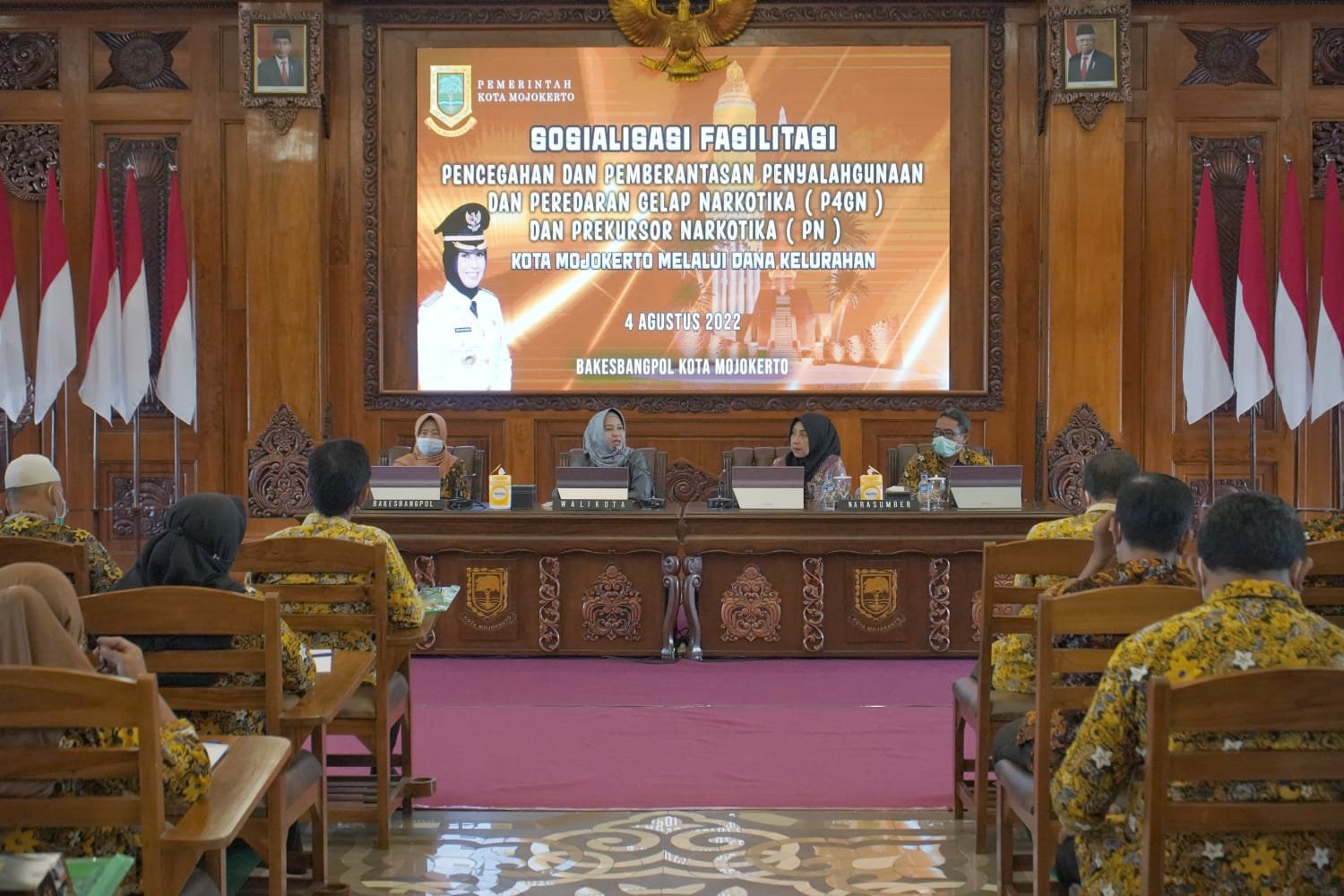 Pemkot Mojokerto Gencarkan P4GN dan Prekursor Narkotika