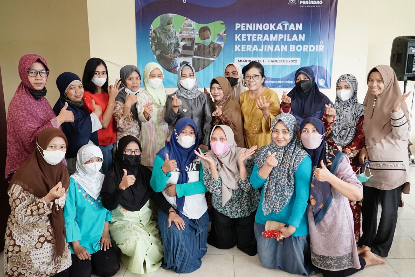Pemkot Mojokerto Gelar Pelatihan Peningkatan Keterampilan Kerajinan Bordir