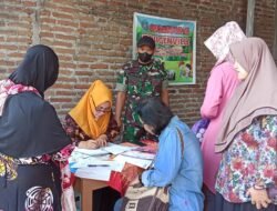 Sukseskan Program BIAN, Koramil Gedeg Kerahkan Babinsa Lakukan Pendampingan