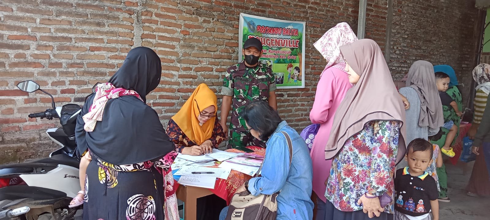 Sukseskan Program BIAN, Koramil Gedeg Kerahkan Babinsa Lakukan Pendampingan
