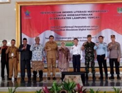 Pemda Lampung Tengah Mencanangkan Gerakan Gemar Membaca 30 menit Sehari