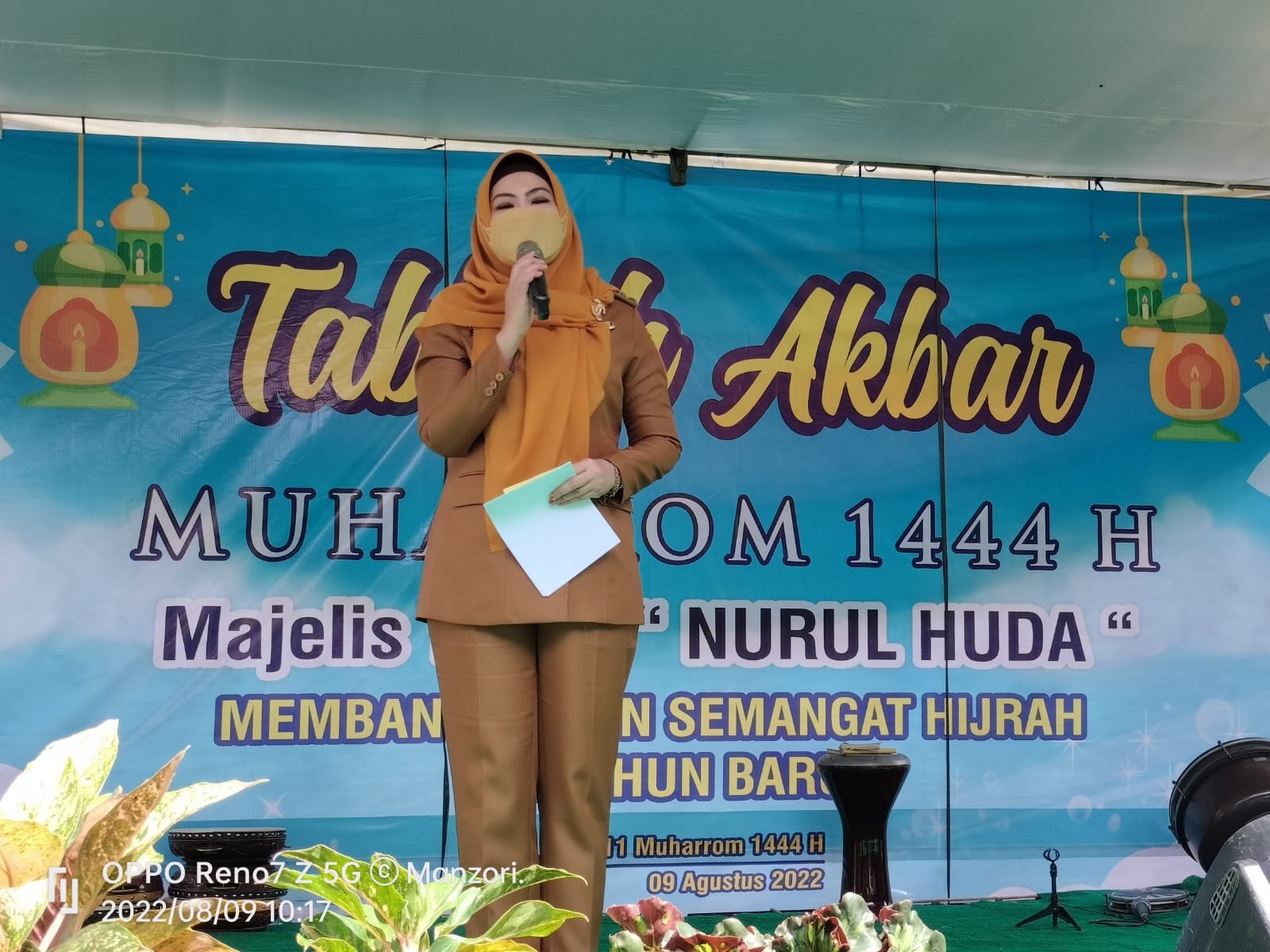 Bupati Tanggamus Menghadiri Tabligh Akbar Muharrom 1444 H
