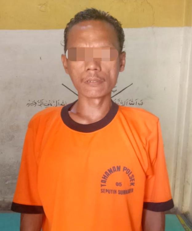 Seorang pelaku Curat Diamankan Jajaran Polsek Seputih Surabaya Lampung Tengah