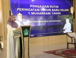 TP.PKK Kab Sidoarjo Peringati Tahun Baru Islam dengan Pengajian Rutin