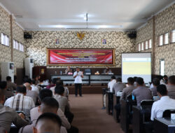 Sosialisasi Perpol Kode Etik Profesi di Polres Lampung Selatan
