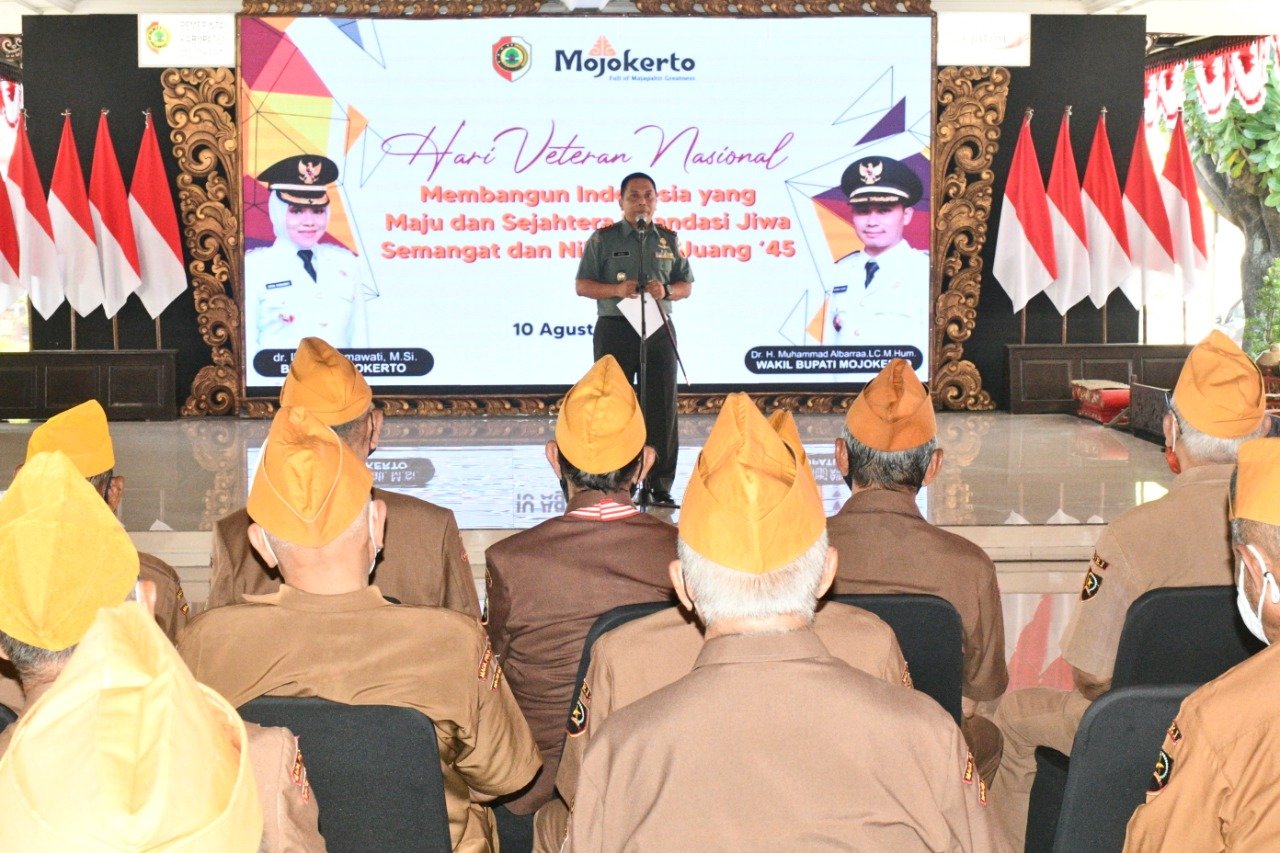 Hari Veteran Nasional, Dandim 0815/Mojokerto Sampaikan Ini