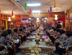 Peringati HUT ke -74, Polwan Polda Lampung dan Jajaran Lakukan Anjangsana