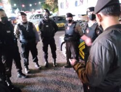 Jamin Rasa Aman, Sat Samapta Polresta Bandar Lampung Laksanakan patroli Gabungan
