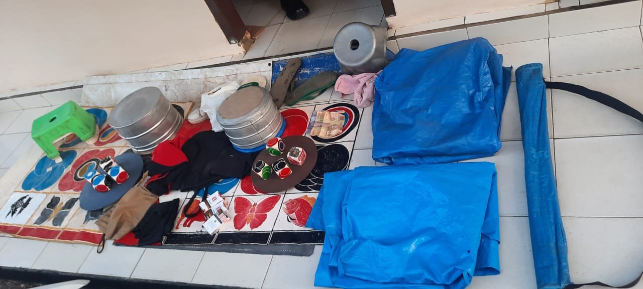 Polisi Grebek Judi Koprok di Lampung Timur
