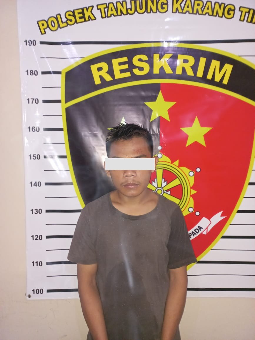 Curi HP, Polsek Tanjung Karang Timur Tangkap Pelaku Beserta Barang Bukti