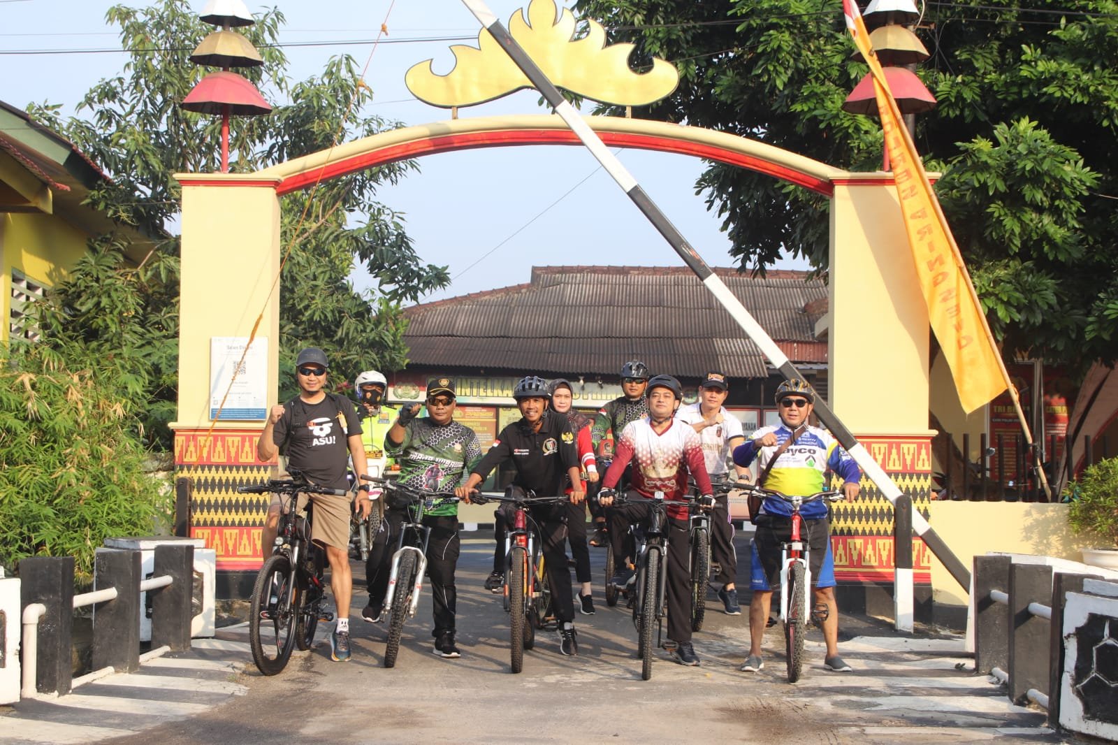 Jalin Sinergi dan Koordinasi, Kapolres Pringsewu bersama Forkopimda Goes Bersama