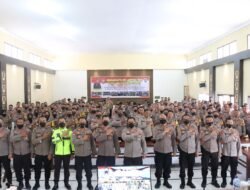 Kapolres Lampung Timur Berikan Arahan Ke Bhabinkamtibmas