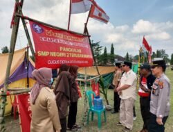 Polsek Terusan Nunyai Laksanakan Pengamanan Persami Ke – 61