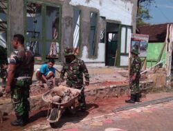 Sinergi SSK TMMD – Warga Kebut Rehab Musholla Nurul Iman