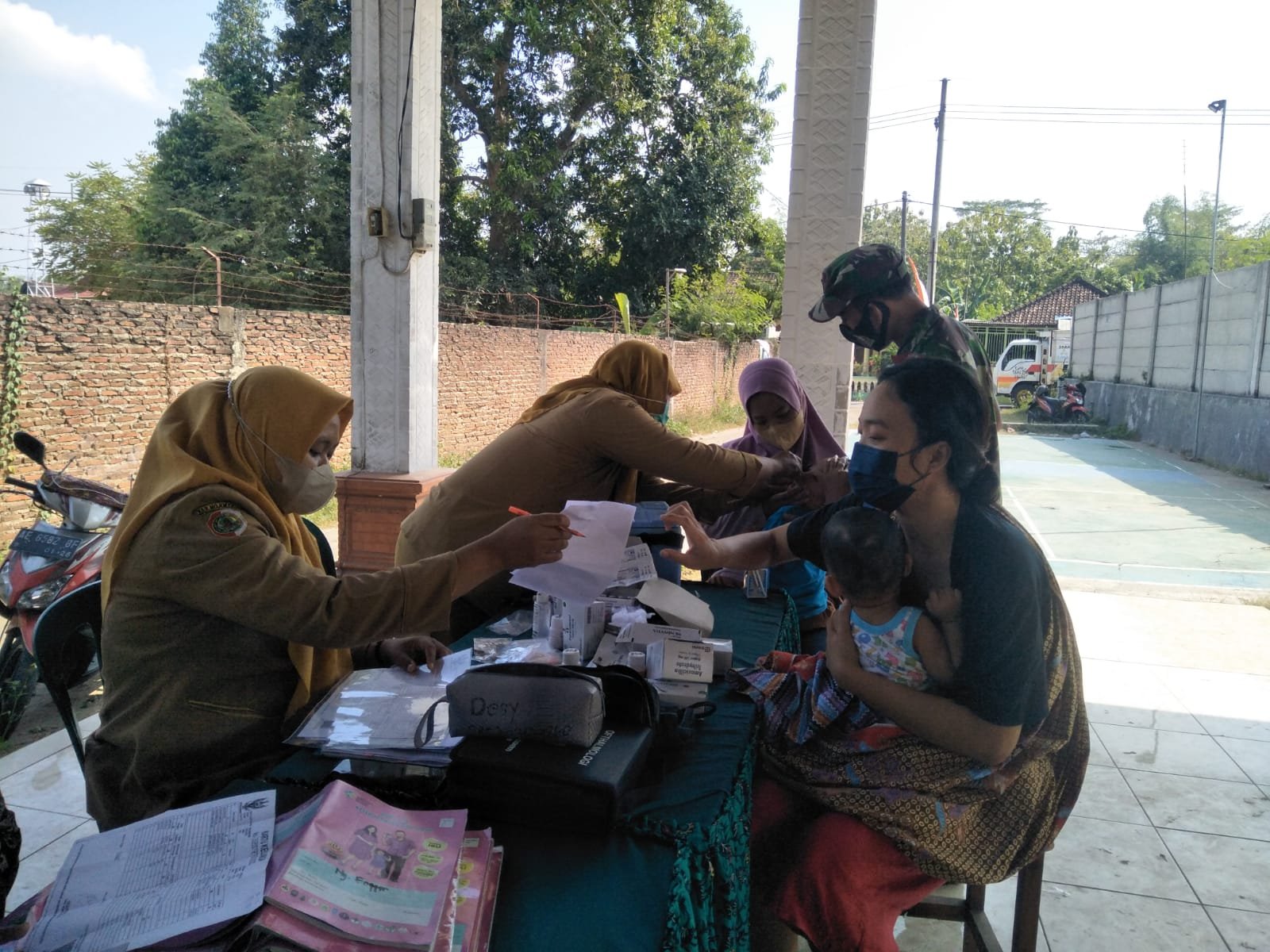 Cegah Kasus Baru Stunting Koramil Puri Kerahkan Babinsa Dukung Program BIAN