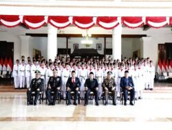 Pengukuhan 76 Paskibraka 2022 Berlangsung Khidmat, Bupati Gus Muhdlor: Kalian Pemuda Terpilih Kebanggaan Sidoarjo