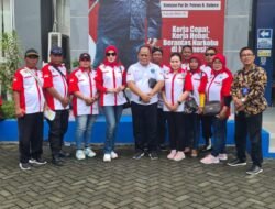 Jelang Peringatan HUT RI Ke 77, BNNK Sidoarjo Adakan Giat Senam Massal Dan Perlombaan