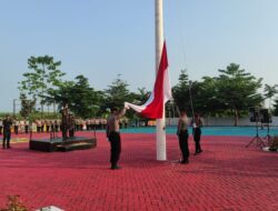 Polres Pesawaran Upacara Hari Proklamasi Kemerdekaan Republik Indonesia 2022