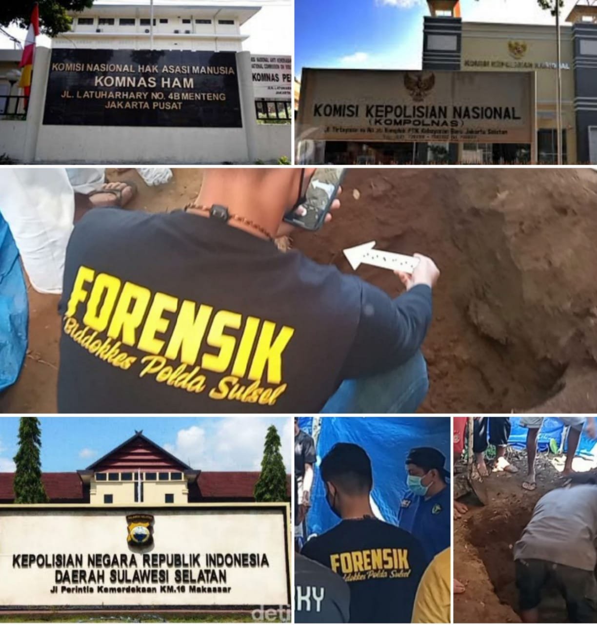 Kompolnas & Komnas HAM Diminta Ambil Ahli Kasus Mutilasi Warga Kasdam Halsel Diautopsi Ulang