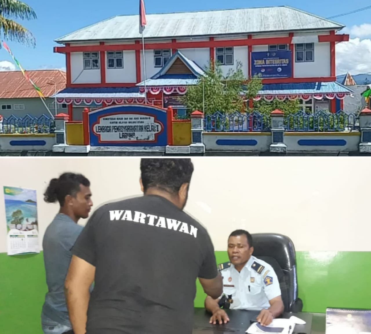 Sebanyak 80 Warga Binaan Lapas Kelas lll Labuha Mendapatkan Remisi Pada Hut RI Ke 77 2022