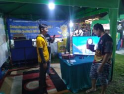 Satgas Relawan Siaran TV Digital Hadir di “Gebyar Agustusan” di Balongbendo