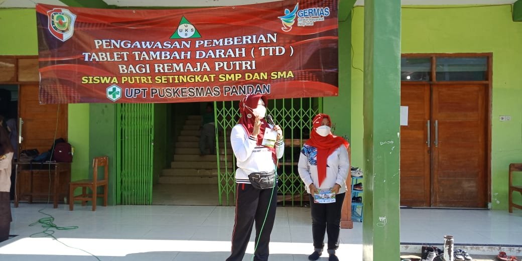 TMMD Imbangan Ke-114 Mojokerto, Gelar Senam Dan Gebyar Minum TTD Bersama