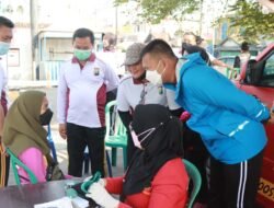 Layanan Publik Polresta Sidoarjo Sapa Warga di Pasar Tulangan