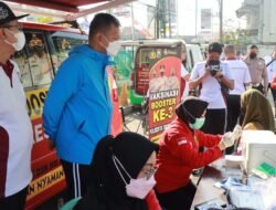 Layanan Publik Polresta Sidoarjo Sapa Warga di Pasar Tulangan