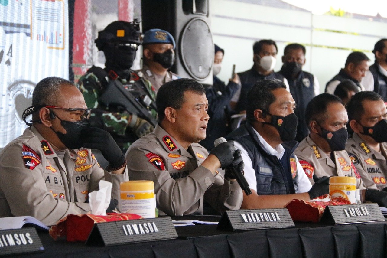 24 Bandar Judi di Gulung di Jateng, Kapolda Jateng : Wujud keseriusan Polri dalam Harkamtibmas