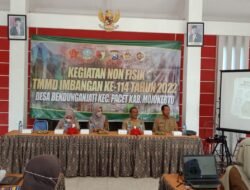 TMMD Imbangan Ke-114 Mojokerto, Satgas Pungkasi Sasaran Kegiatan Non Fisik