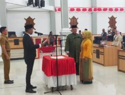 PAW Partai Aceh Timur di DPRK Aceh Timur Dilantik