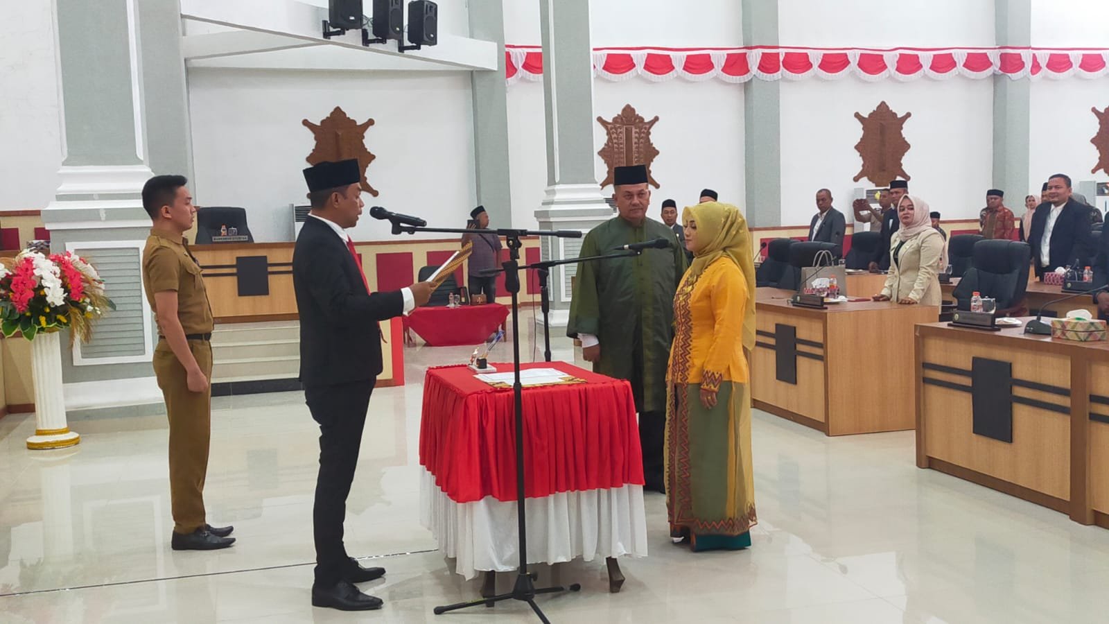 PAW Partai Aceh Timur di DPRK Aceh Timur Dilantik