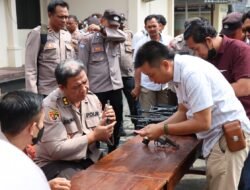 Cek Kesiapan Sarpras Polres Lamtim, Biro Logistik Polda Lampung Lakukan Supervisi