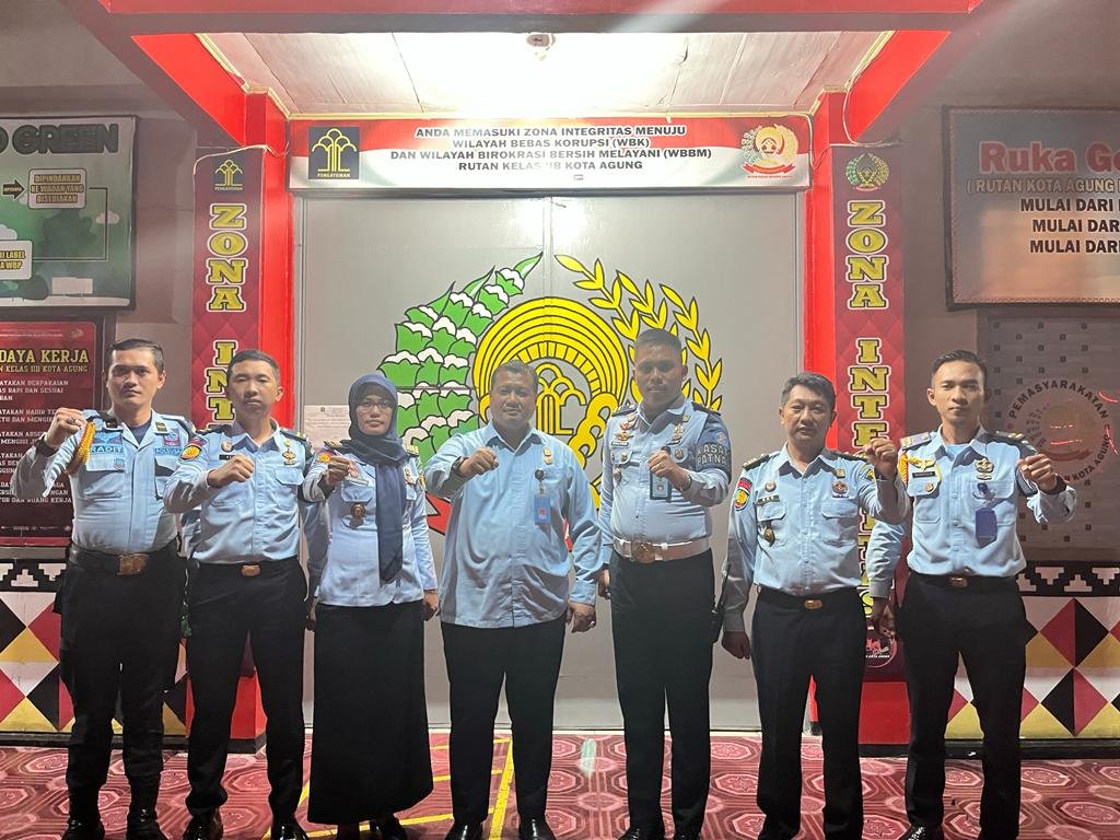 Kadivpas Kanwil Kemenkumham Lampung Berikan Penguatan Tugas dan Fungsi Pegawai Rutan Kota Agung