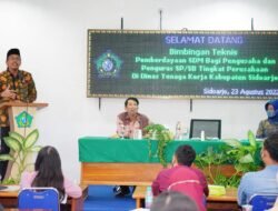 Bupati Gus Muhdlor Membuka Bimtek Pemberdayaan SDM bagi Pengusaha dan Pengurus SP/SB se-Kabupaten Sidoarjo