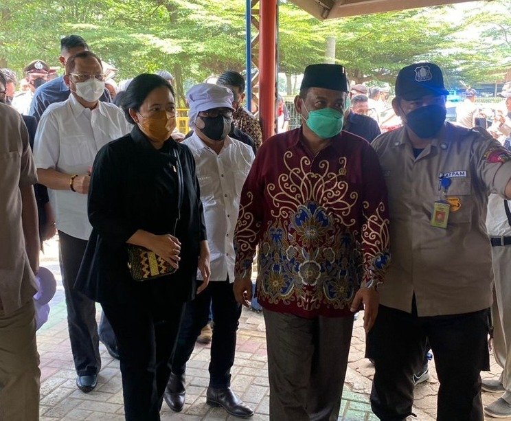 Polres Lampung Tengah Gelar Pengamanan Kunker Puan Maharani
