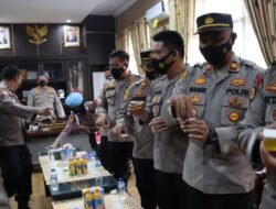 Kapolres Tanggamus Secara Mendadak Test Urine Seluruh Kapolsek Jajaran