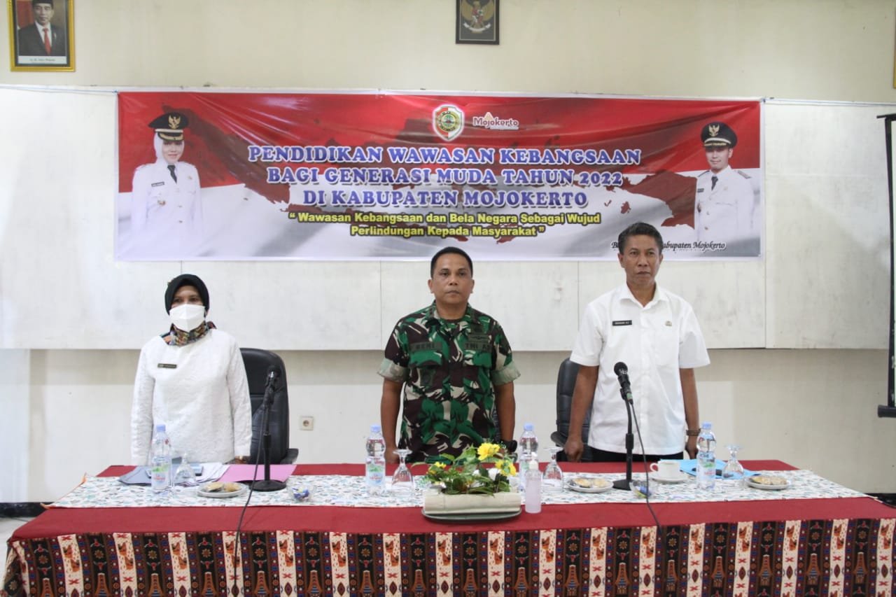 Dandim 0815/Mojokerto Bina Generasi Muda Menjadi Patriot Bangsa