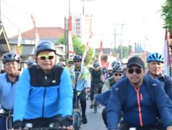 Gowes Pagi Bersama Forkopimda Sidoarjo
