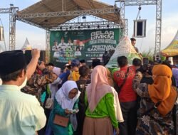 MWC NU Prambon Buka Gebyar UMKM Kerakyatan Di Lapangan Desa Jedong Cangkring