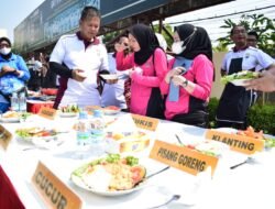 Srikandi Bhayangkara Delta Olahraga Bersama dan Lomba Ceria