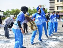 Srikandi Bhayangkara Delta Olahraga Bersama dan Lomba Ceria